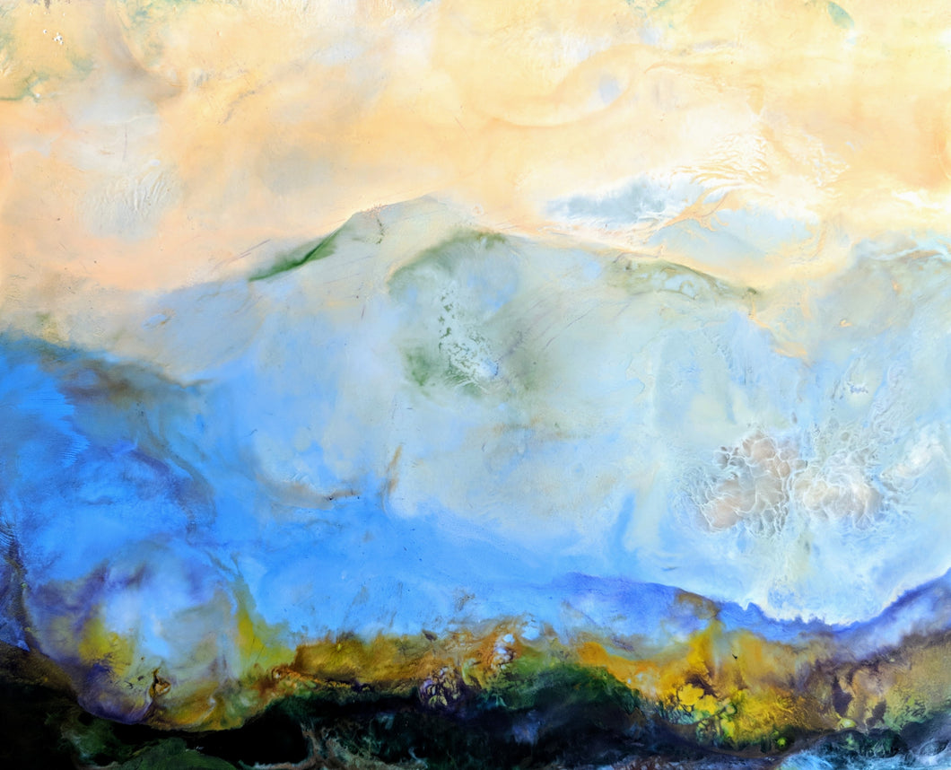 Encaustic Landscape 8