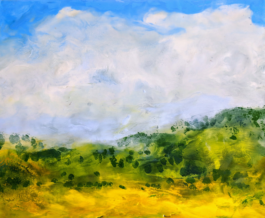 Encaustic Landscape 8